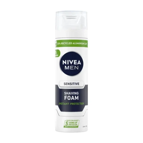 Nivea Spuma de ras pentru ten sensibil, 200 ml