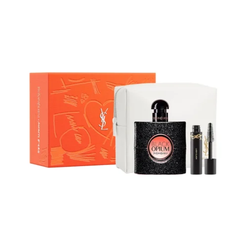 Set Yves Saint Laurent Black Opium - Eau de Parfum Originale 50 ml + masca + pouch Set Yves Saint Laurent Black Opium - Eau de Parfum Originale 50 ml + masca + pouch