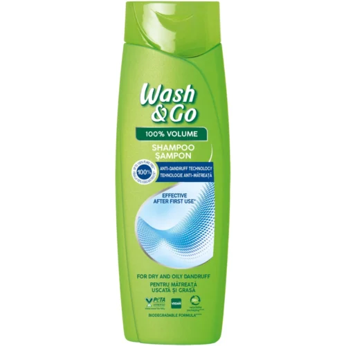 Wash&Go Sampon anti-matreata, 360 ml