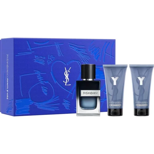 Yves Saint Laurent Set Y - Eau de Parfum 60 ml + Y Shower Gel 60 ml + Y After Shave 50 ml