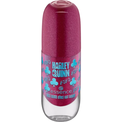 Essence Lac de unghii Harley Quinn HOLO BOMB effect 01 - XOXO, Harley 8ml - 1 Essence Lac de unghii Harley Quinn HOLO BOMB effect 01 - XOXO, Harley 8ml