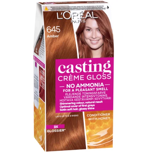 L'Oreal Paris Vopsea de par Casting Creme Gloss 645 Ambre - fara amoniac