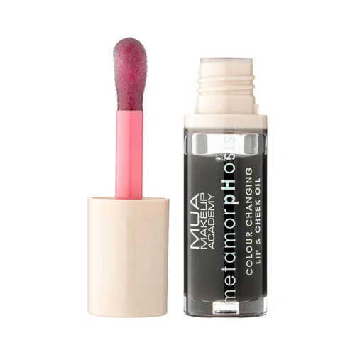 MUA MAKEUP ACADEMY Ulei pentru buze și obraji Metamorphosis, care își schimbă culoarea - Bubble-Hun
