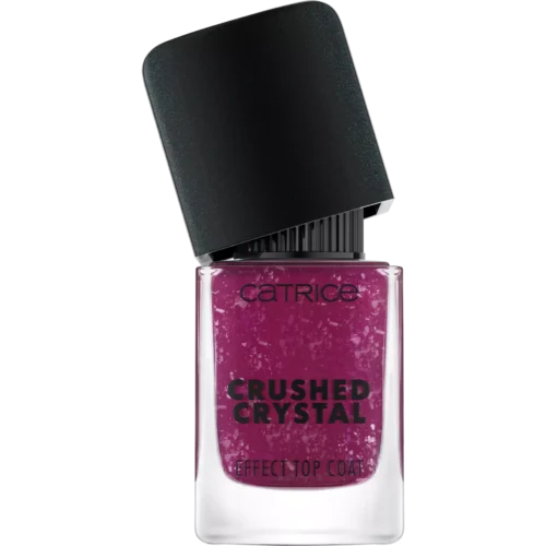 Catrice Top Coat cu effect Crushed Crystal 010 - Amethyst Aura