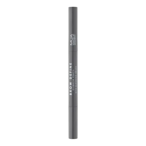 MUA MAKEUP ACADEMY Eyebrow Pencil & Brush creion sprancene - Grey