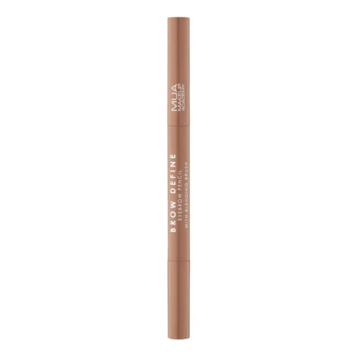 MUA MAKEUP ACADEMY Eyebrow Pencil & Brush creion sprancene - Light Brown