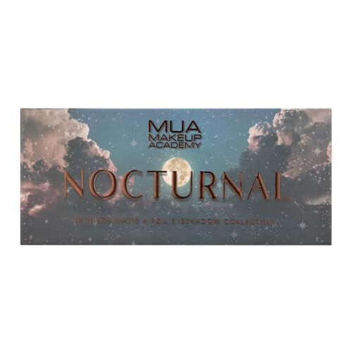 MUA MAKEUP ACADEMY Paleta de Fard de Pleoape Nocturnal - 10 Nuanțe