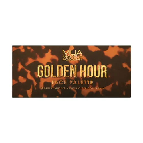 MUA MAKEUP ACADEMY Paleta de farduri Golden Hour
