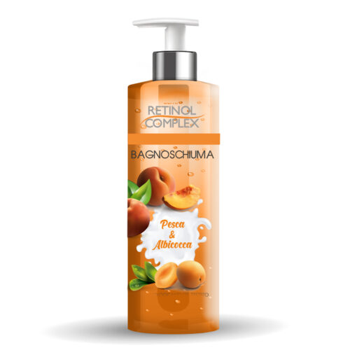 Retinol Complex Gel de duș cu piersică și caise 500ml