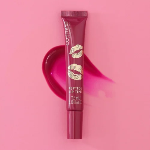 Catrice KISS & GLOW tint pentru buze peptide C03 - Kiss Alert