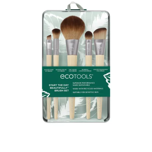 Ecotools Set de pensule pentru machiaj pentru fond de ten, fard de pleoape - 2 Ecotools Set de pensule pentru machiaj pentru fond de ten, fard de pleoape