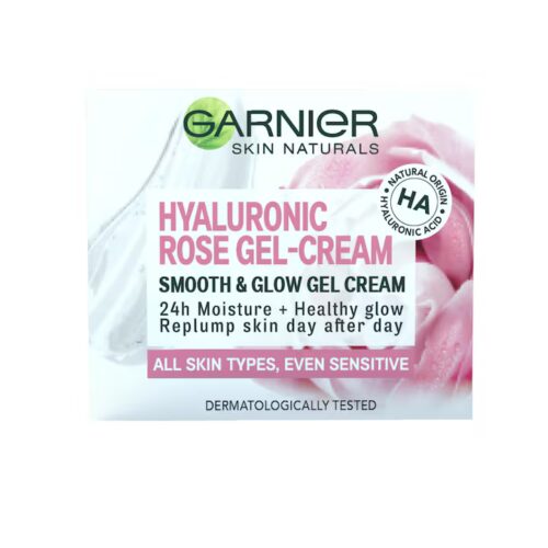 Garnier Gel-crema Skin Naturals Hyaluronic Rose pentru netezire si iluminare, 50 ml - 1 Garnier Gel-crema Skin Naturals Hyaluronic Rose pentru netezire si iluminare, 50 ml