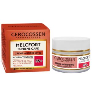 Gerocossen Crema antirid riduri accentuate 55+ SPF10 Melcfort Supreme Care 50 ml