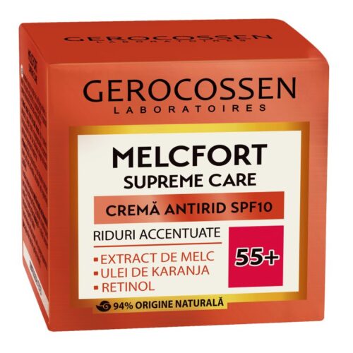 Gerocossen Crema antirid riduri accentuate 55+ SPF10 Melcfort Supreme Care 50 ml2 Gerocossen Crema antirid riduri accentuate 55+ SPF10 Melcfort Supreme Care 50 ml