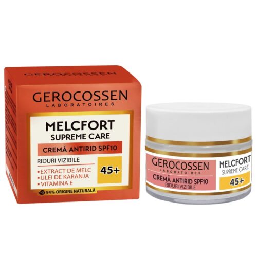 Gerocossen Crema antirid riduri vizibile 45+ SPF10 Melcfort Supreme Care 50 ml