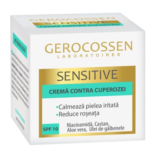 Gerocossen Crema contra cuperozei SPF 10 Sensitive 50 ml