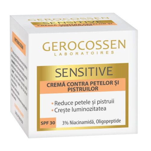 Gerocossen Crema contra petelor si pistruilor SPF 30 Sensitive 50 ml Gerocossen Crema contra petelor si pistruilor SPF 30 Sensitive 50 ml