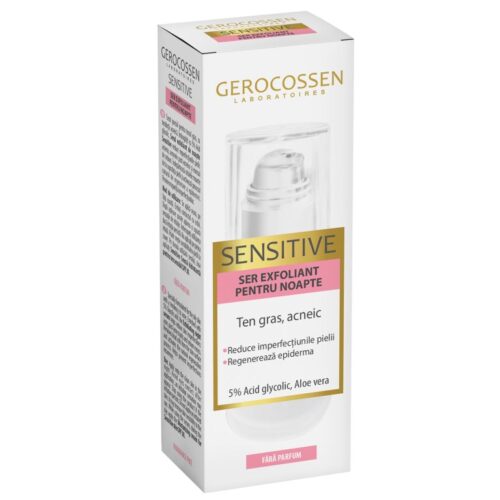 Gerocossen Ser exfoliant pentru noapte Sensitive 30 ml Gerocossen Ser exfoliant pentru noapte Sensitive 30 ,;
