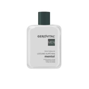 Gerovital Lotiune dupa ras Men cu mentol, 100 ml
