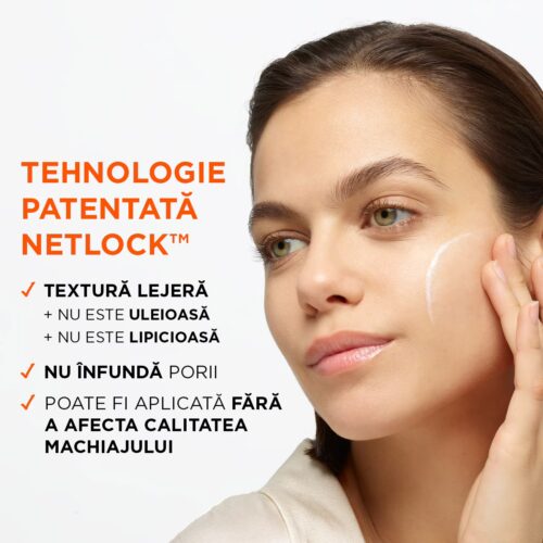 L'Oreal Paris Cremă cu textură fluidă Revitalift Clinical cu Vitamina C și SPF50+, 50 ml