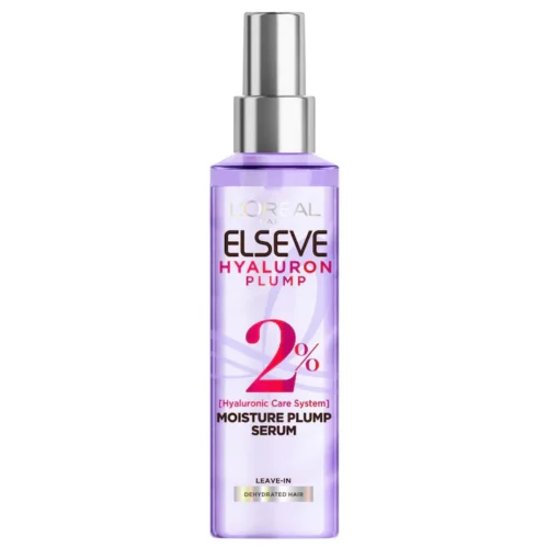 L'Oreal Paris Ser redensificator hidratant Elseve Hyaluron Plump pentru par deshidratat, 150 ml