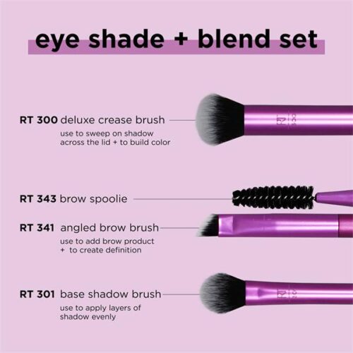Real Techniques Set eye shade + blend