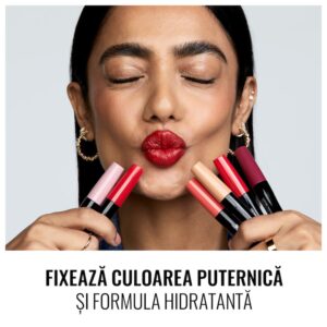 Rimmel London Ruj rezistent lichid Lasting Provocalips 500 Kiss the town red