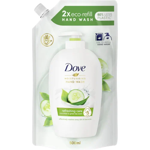 Dove Rezerva sapun lichid Fresh Touch, 500 ml - 1 Dove Rezerva sapun lichid Fresh Touch, 500 ml