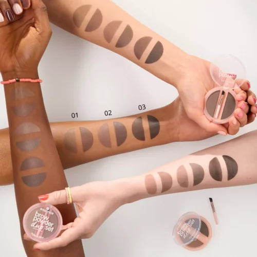 Essence set duo pentru sprâncene 01 - Light