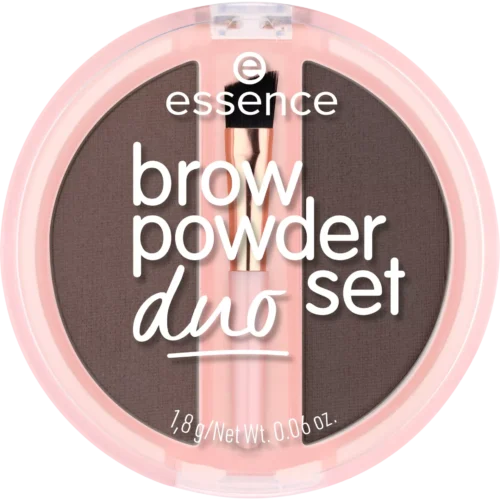 Essence set duo pentru sprâncene 03 - Dark