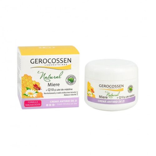 Gerocossen Crema antirid de zi - Natural Miere 100 ml Gerocossen Crema antirid de zi - Natural Miere 100 ml