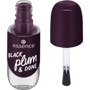 Essence Lac de unghii Gel Nail Colour 84 - BLACK plum & DONE, 8ml