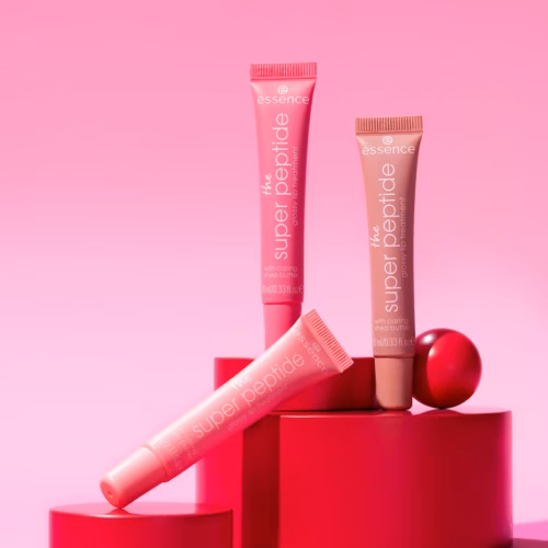 Essence tratamentul lucios pentru buze al super peptidelor 02 - Pinkified!