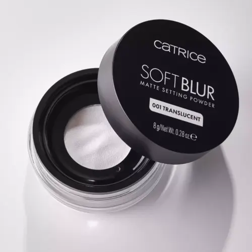 Catrice Pudră pentru fixare mată Soft Blur 001 - Translucent