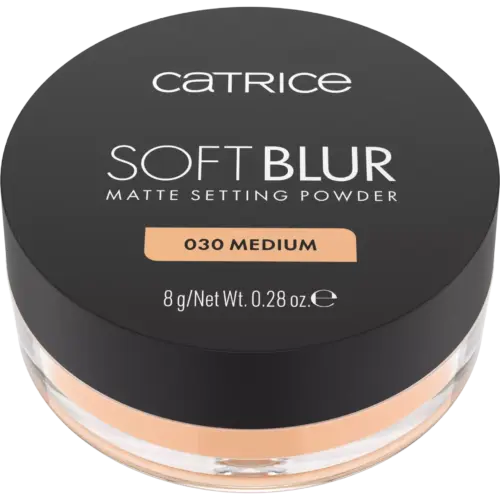 Catrice Pudră pentru fixare mată Soft Blur 030 - Medium - 2 Catrice Pudră pentru fixare mată Soft Blur 030 - Medium