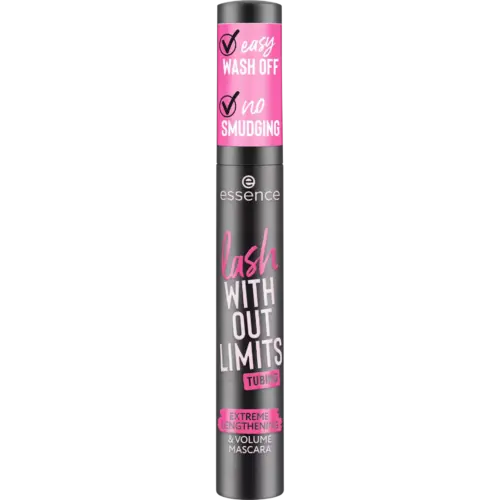 Essence Mascara lash WITHOUT LIMITS TUBING Extreme Lengthening & Volume