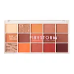 MUA MAKEUP ACADEMY Paleta farduri Eyeshadow Collection - FIRESTORM