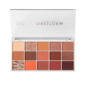 MUA MAKEUP ACADEMY Paleta farduri Eyeshadow Collection - FIRESTORM