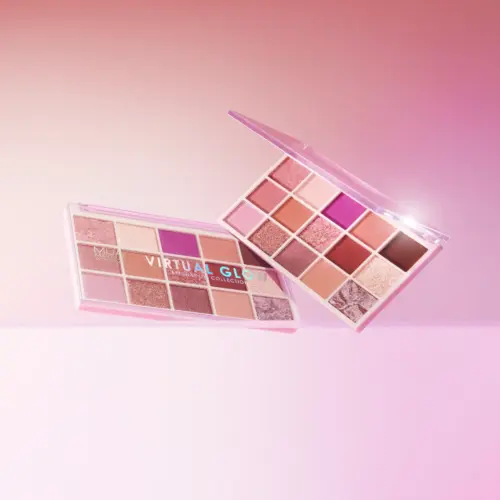 MUA MAKEUP ACADEMY Paleta farduri Eyeshadow Collection - VIRTUAL GLOW