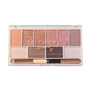 MUA MAKEUP ACADEMY Paleta farduri Remastered 10 Shade Eyeshadow palette - ELYSIUM