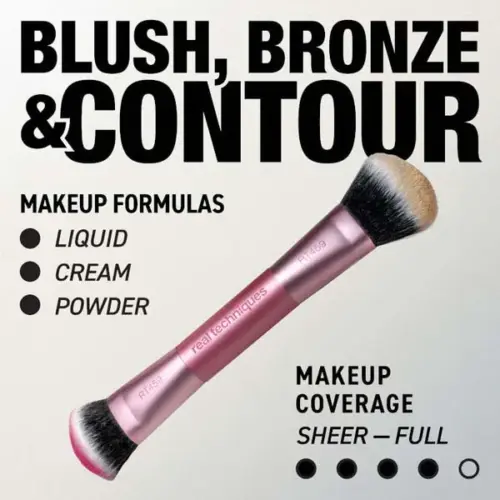Real Techniques Ultimate Multi-Tasker Brush – Pensulă multifuncțională pentru machiaj