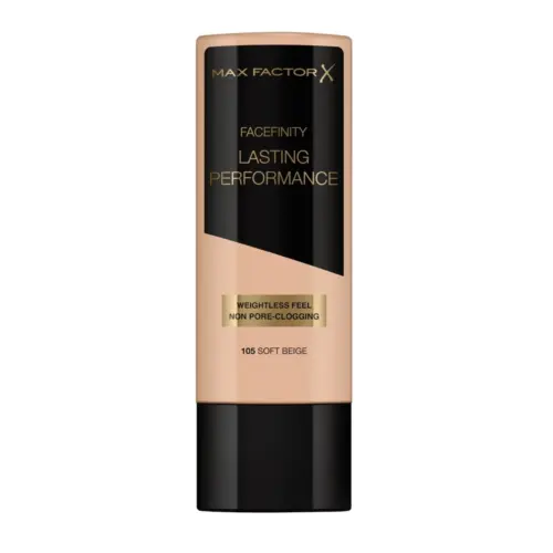 Max Factor Fond De Ten Lasting Performance - 105 Soft Beige - 5 Max Factor Fond De Ten Lasting Performance - 105 Soft Beige