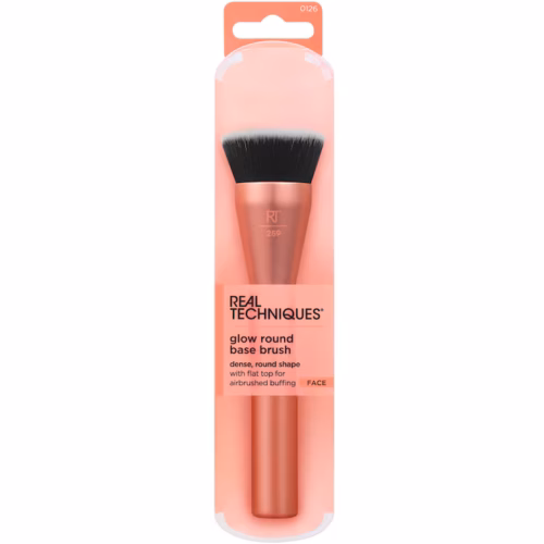 Real Techniques Pensula machiaj GLOW ROUND BASE BRUSH - 2 Real Techniques Pensula machiaj GLOW ROUND BASE BRUSH
